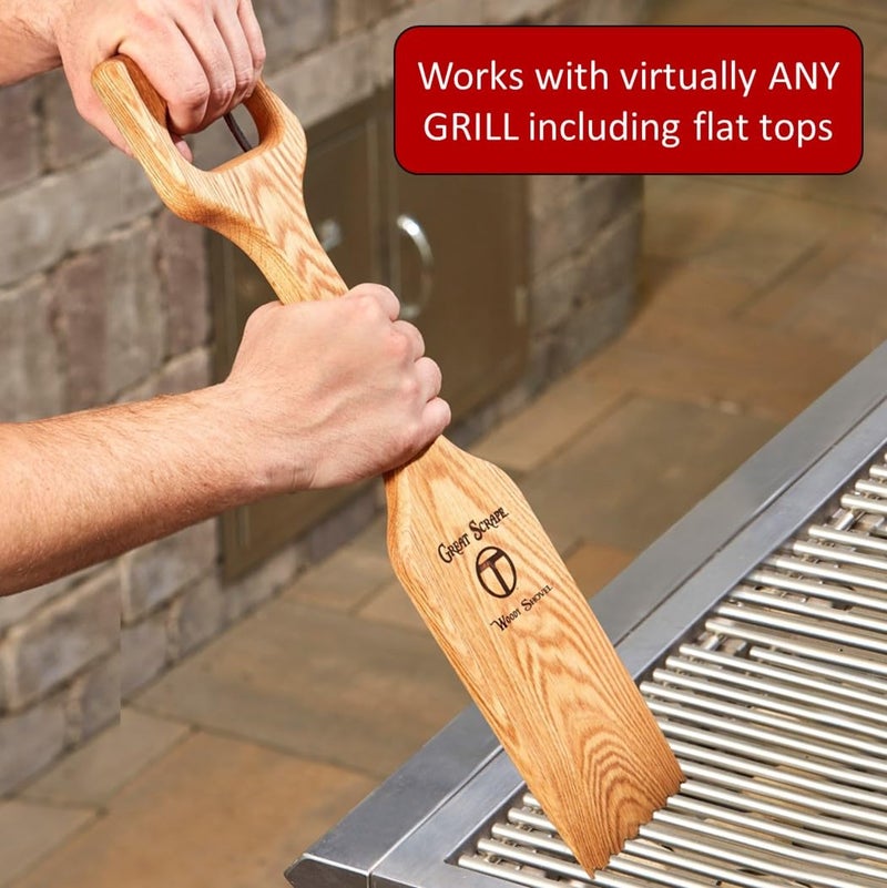 The Great Scrape Great Scrape - Shovel (20") - The Ultimate BBQ Cleaning Tool & Wood Grill Scraper - Image 3